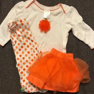 Gymboree Pumpkin Outfit